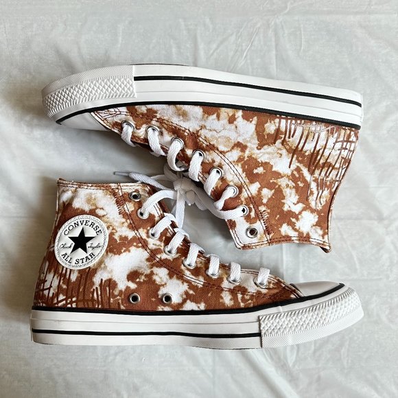 Converse Shoes - NEW Converse Women Shoes Casual Maple Brown High Top Sneakers